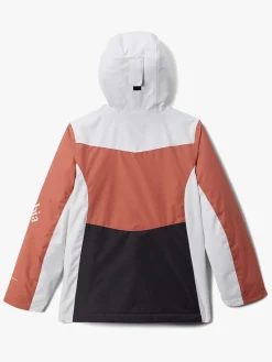 Børn Columbia Rosie Run Skijakke, Dark Coral