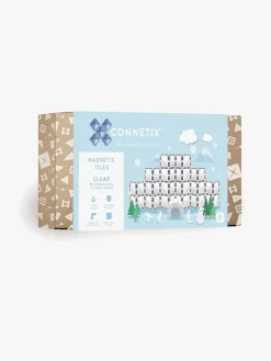 Connetix Byggesæt & Lego*Magnetiske Byggeklodser Clear Rektangel 12 Dele