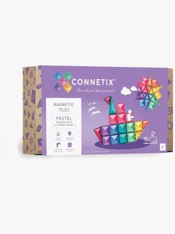Connetix Byggesæt & Lego*Magnetiske Byggeklodser Pastel Startsæt 64 Dele