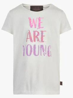 Creamie Overdele*T-Shirt, Cloud