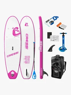 Cressi Element Small All Around ISup Set 9'2, Hvid/Lyserød