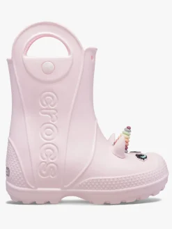 Crocs Gummistøvler*Handle It Unicorn Gummistøvler, Pink Milk