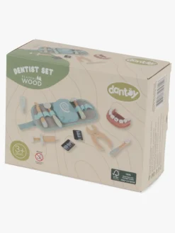 Dantoy Kostumer & Udklædning*Tandlægesæt Gaveæske 19 Dele