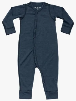 Børn Devold Breeze Merino Heldragt Baby, Night