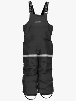 Børn Didriksons Termotøj|Vintertøj>Bjärven Overtræksbukser, Black