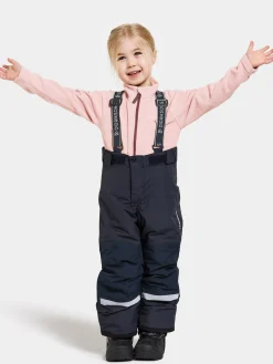 Børn Didriksons Termotøj|Vintertøj>Idre Overtræksbukser, Navy