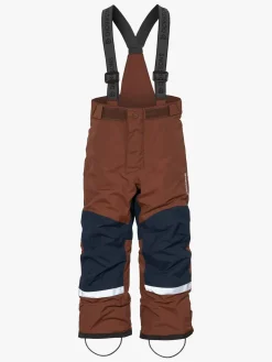 Børn Didriksons Idre Overtræksbukser, Earth Brown