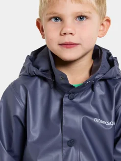 Børn Didriksons Regntøj></noscript>Jojo Regnjakke, Navy