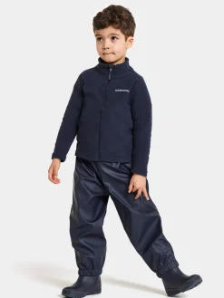 Børn Didriksons Regntøj>Midjeman Bukser, Navy