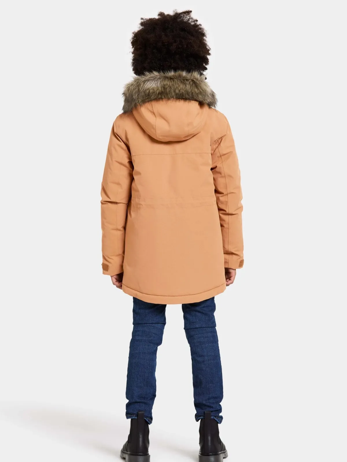 Børn Didriksons Oxid Vinterjakke, Almond Brown