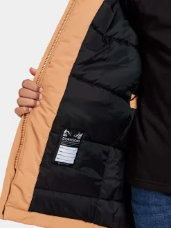 Børn Didriksons Oxid Vinterjakke, Almond Brown