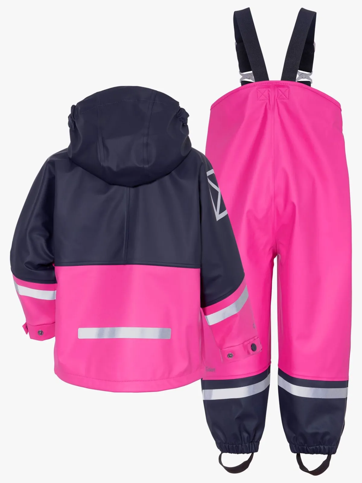 Børn Didriksons Regntøj>Waterman Regnsæt, Plastic Pink