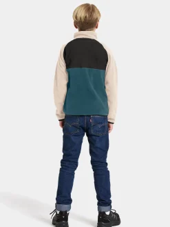 Børn Didriksons Yokto Fleecetrøje, Star Blue