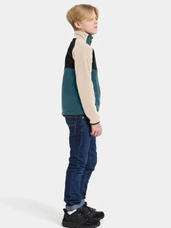 Børn Didriksons Yokto Fleecetrøje, Star Blue