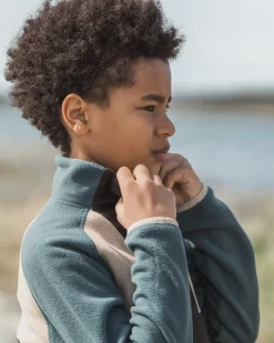 Børn Didriksons Yokto Fleecetrøje, Star Blue