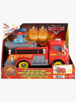 DisneyCars Legetøjsfigurer>Disney Cars Race & Rescue Hero Red Brandbil