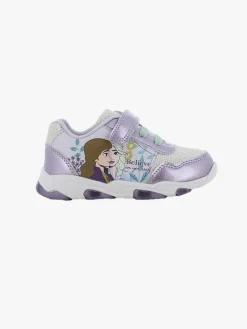 Børn DisneyFrozen Sneakers>Disney Frozen Classic Blinkesko, Lilac/White