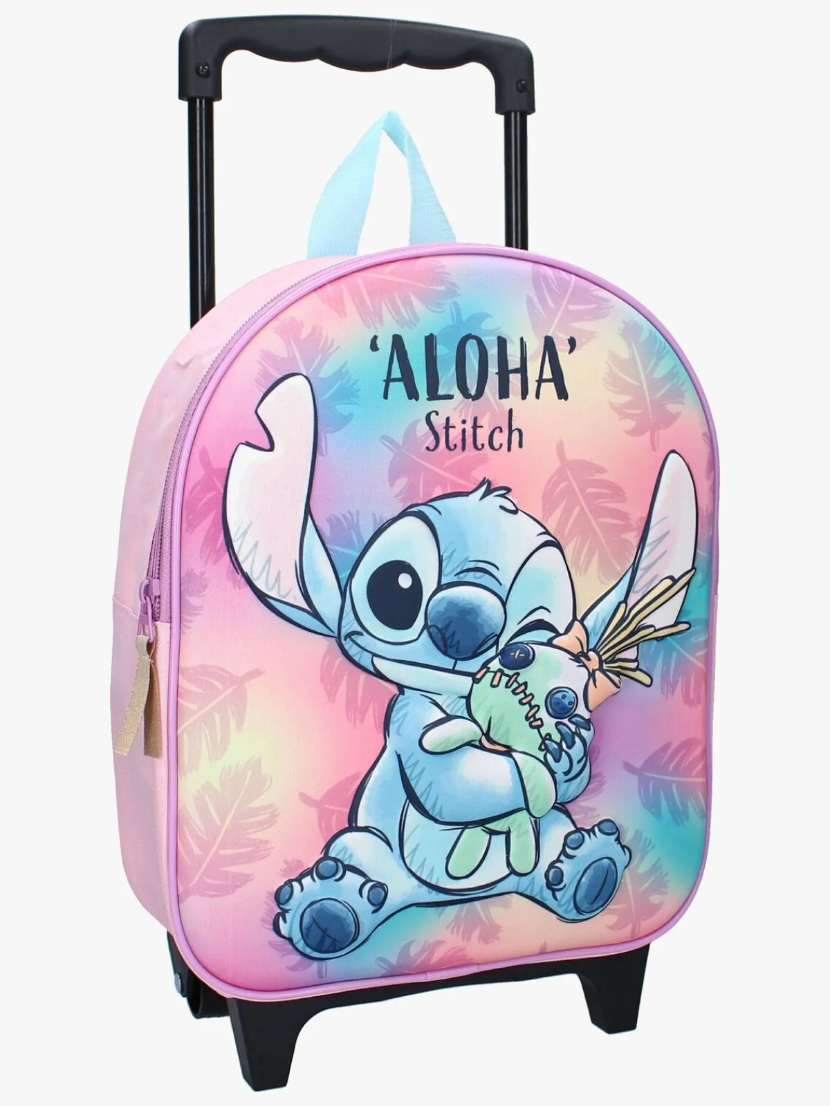 Børn DisneyLiloAndStitch Tasker>Disney Lilo & Stitch 3D Trolley Rygsæk Great Escapes, Pink
