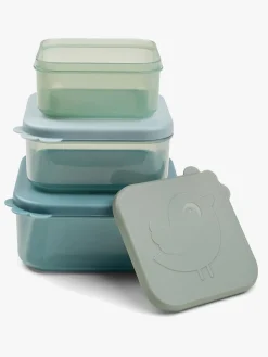 DoneByDeer Done By Deer Deer Friends Snack Boxes 3-pak, Blå