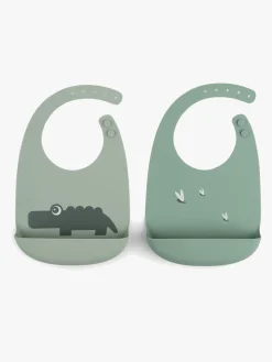 DoneByDeer Done By Deer Silikone Hagesmæk 2-Pak, Green