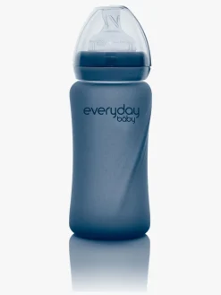 EverydayBaby Everyday Baby Varmeindikator Sutteflaske Glas 240 ml Blåbær
