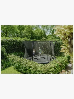 EXIT Silhouette InGround Trampolin med Sikkerhedsnet 427 cm