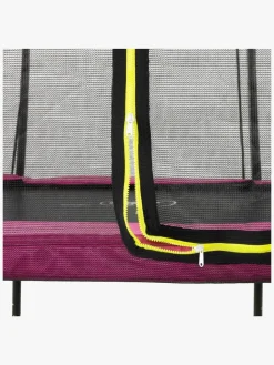 EXIT Silhouette Trampolin inkl. Sikkerhedsnet 214x305 cm, Pink