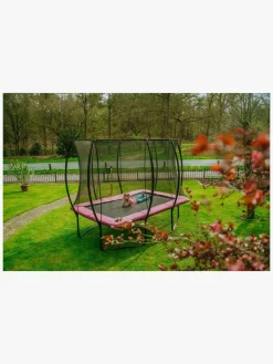 EXIT Silhouette Trampolin inkl. Sikkerhedsnet 214x305 cm, Pink