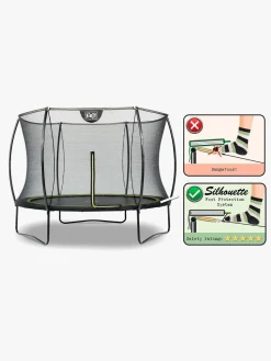 EXIT Silhouette Trampolin 244 cm, Sort