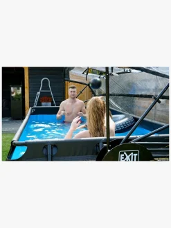 EXIT Stone Pool med Kuppel 400x200x100 cm, Grå