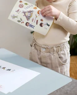 FILIBABBA Spisetid></noscript>Dækkeserviet, Pearl Blue