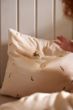 Børn FILIBABBA GOTS-certificeret Sengesæt 100 x 70 Tremmeseng, Carrot Thief