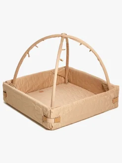 FILIBABBA Babylegetøj>Soft Quilt Aktivitetstæppe, Doeskin