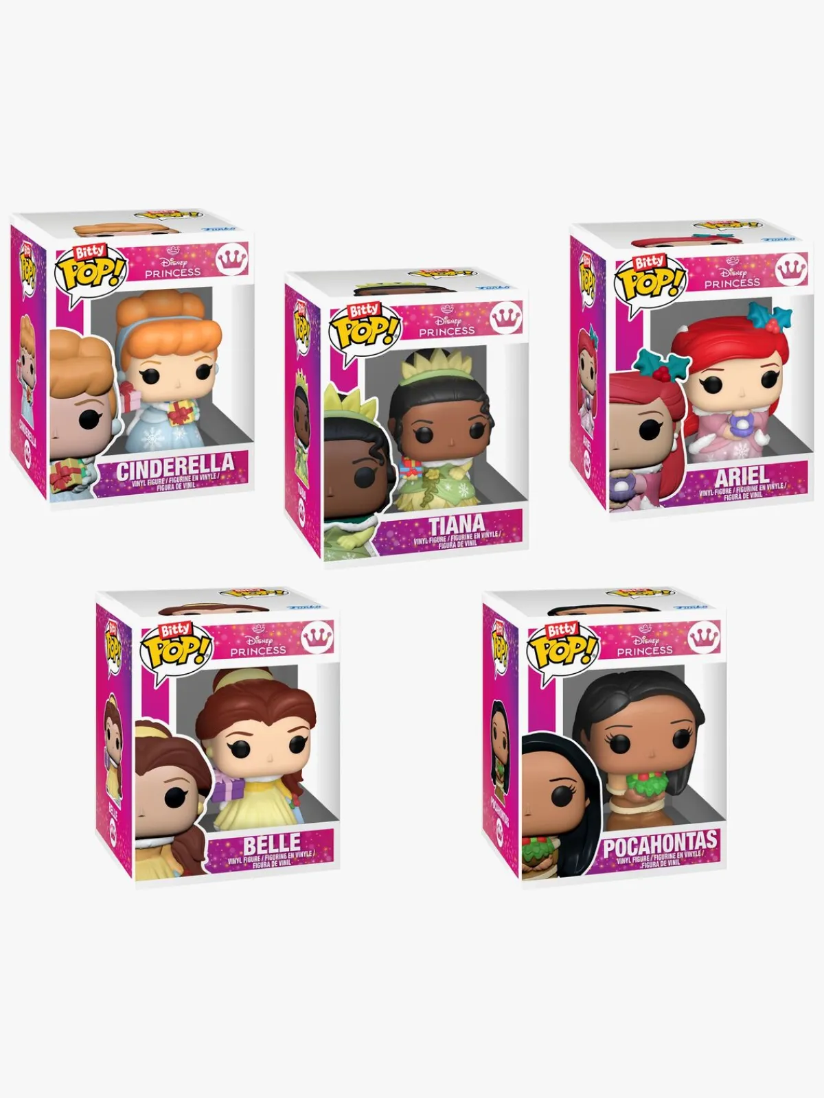 DisneyPrincess Funko Bitty Julekalender 2025 Disney Princess