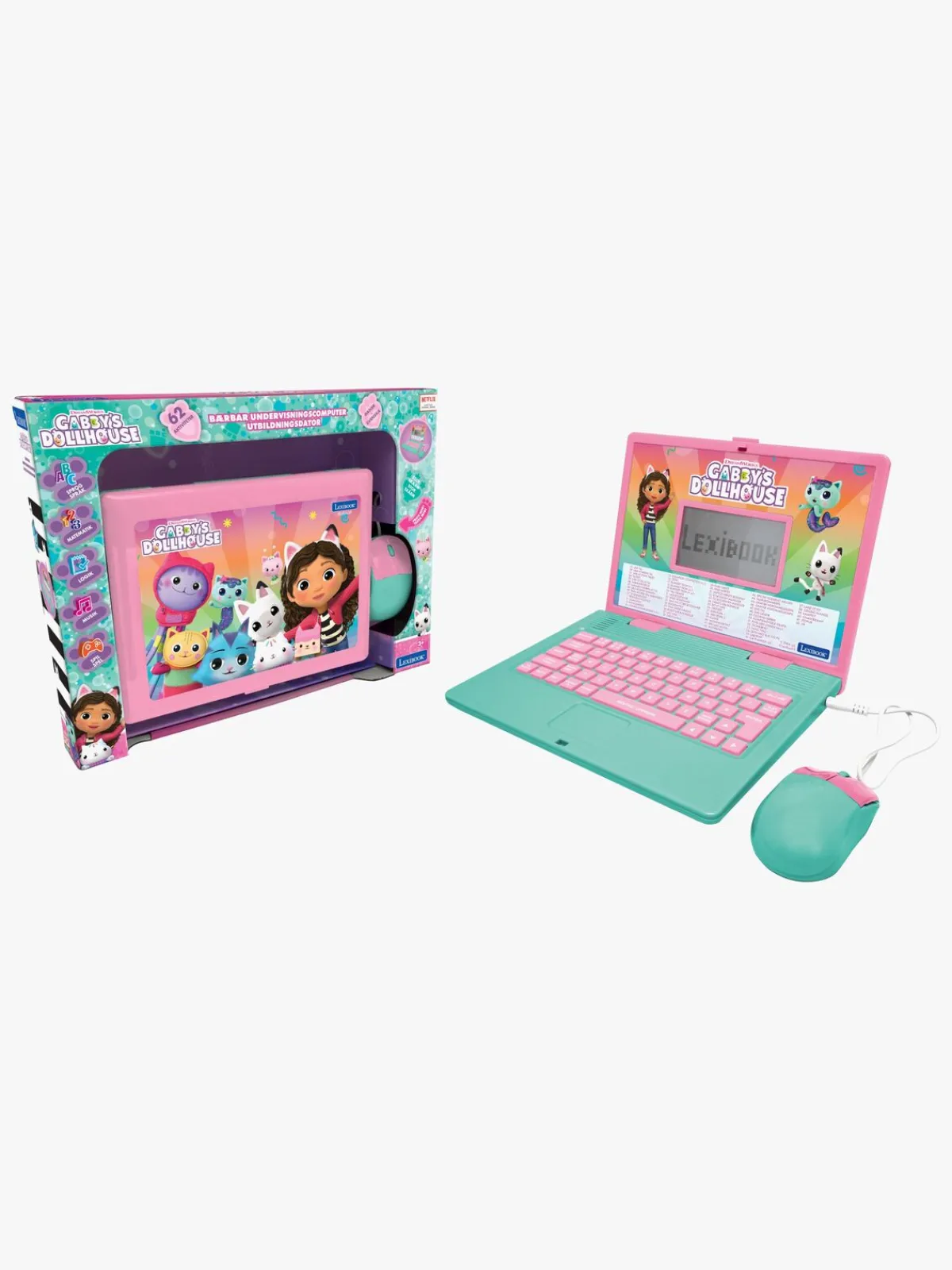 GabbysDollhouse Gabby's Dollhouse Bærbar Computer 62 Aktiviteter