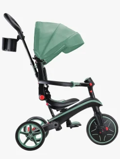 Globber Cykler*Trehjulet Cykel Explorer Sammenklappelig 4-in-1, Olivengrøn