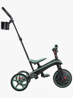 Globber Cykler*Trehjulet Cykel Explorer Sammenklappelig 4-in-1, Olivengrøn