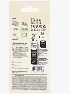GPBatterier Elektronik & Media></noscript>GP Batterier Recyko E821 8-Slot Charger, 4 AA + 4 AAA