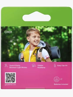 GPBatterier Friluftsliv*GP Discovery Everybody Pandelampe, Lyserød