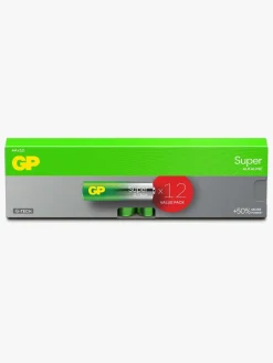 GPBatterier GP Super Alkaline G-TECH AA/LR6 Batterier 12-Pak