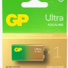 GPBatterier GP Ultra Alkaline G-TECH 9V Batteri Svanemærket 1-Pak