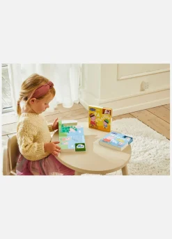 PeppaPig Bøger*Gurli Gris Bog med Træfigurer - Dinosaurfest