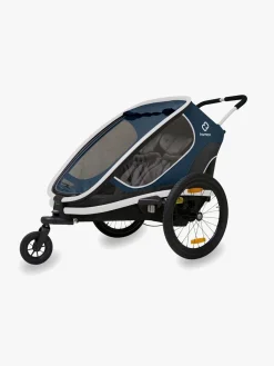 Hamax Outback Reclining Cykelanhænger, Navy/White