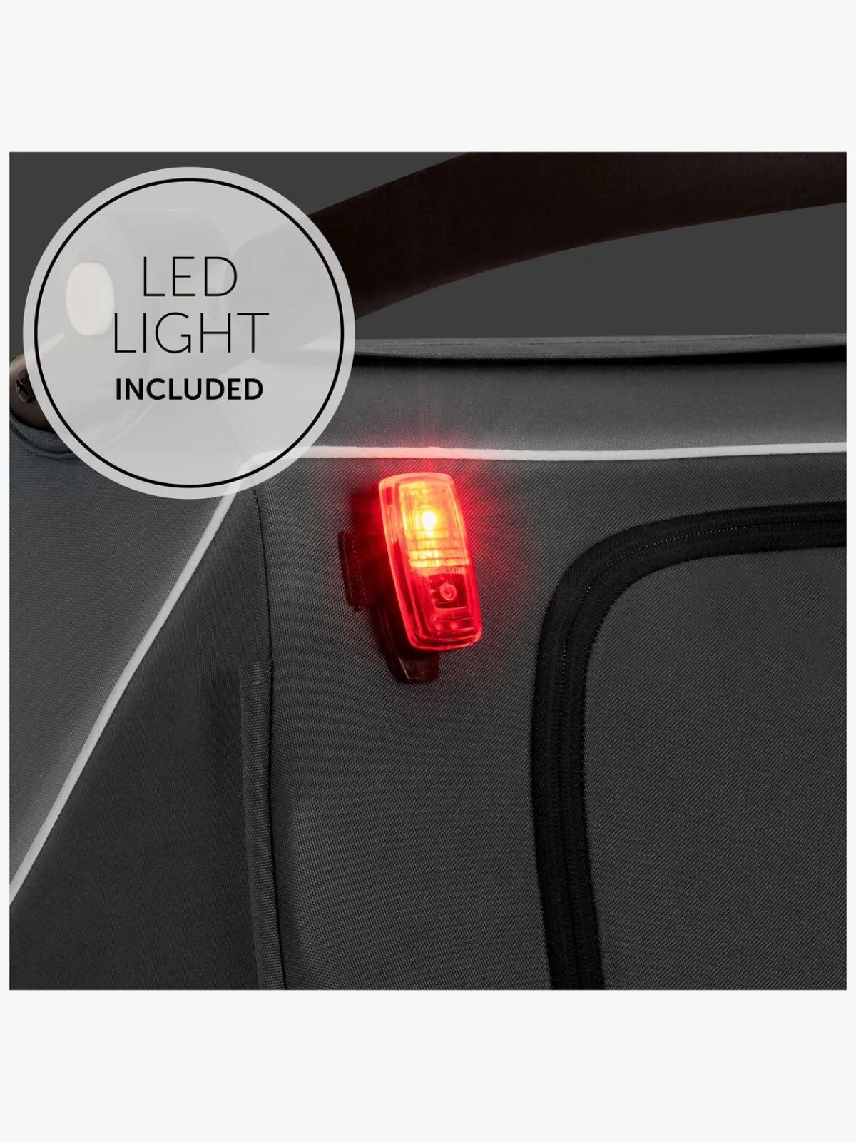 Hauck Aktivitetsvogne>Dryk Duo Cykelanhænger, Grey