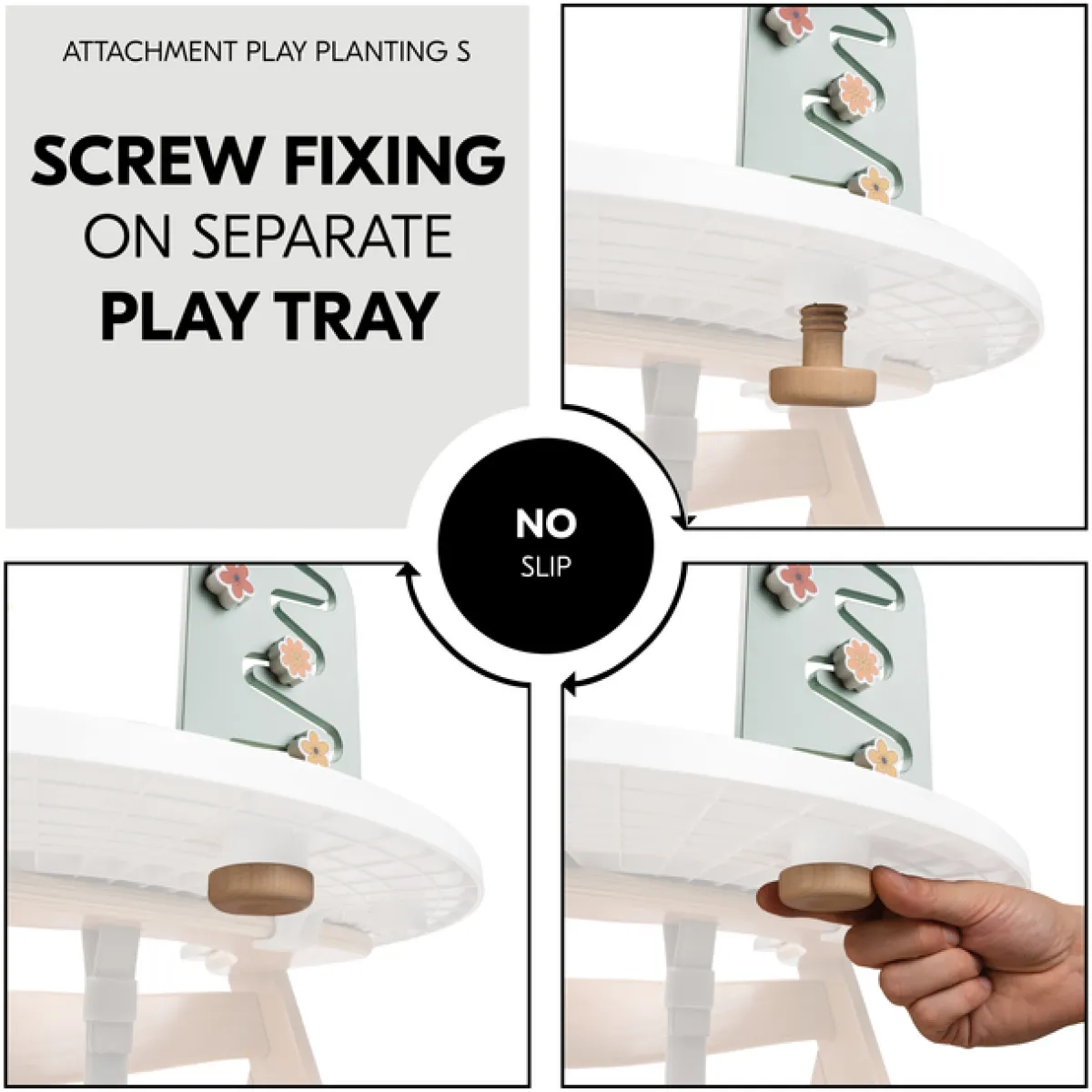 Hauck Play Planting S Aktivitetslegetøj til Legebakke