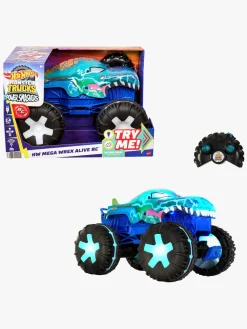 HotWheels Fjernstyret*Hot Wheels Monster Trucks Mega Wrex Fjernstyret Bil 1:15