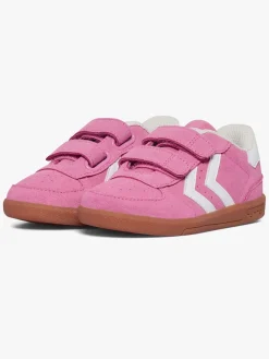 Børn Hummel Sneakers>Victory Suede II Infant Sneakers, Prism Pink