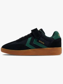 Børn Hummel VM78 Cph Jr Sneakers, Black/Dark Green