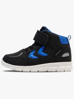 Børn Hummel X-Light 2.0 Mid Tex Jr Sneakers, Black/Blue