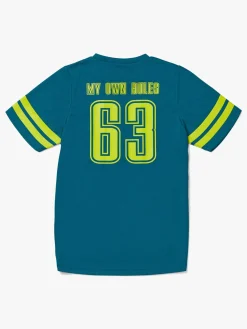 Hyperfied Sportstøj*Back Logo T-Shirt, Harbor Blue Blå